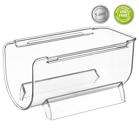 Organizador de botellas de PET para frigorífico apilable