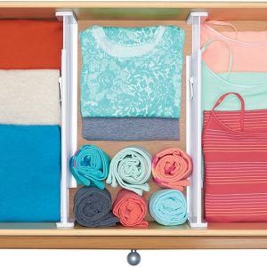 Organizador divisor extensible de cajones