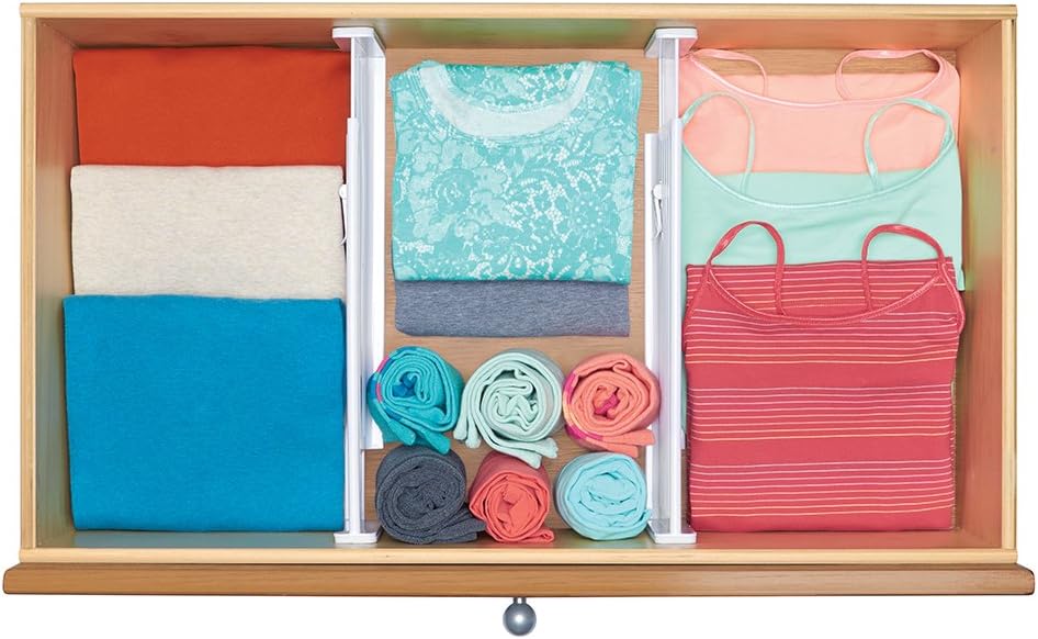 Organizador divisor extensible de cajones