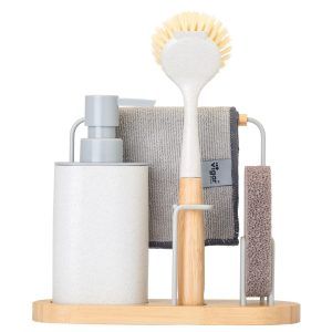 Set de fregadero gris