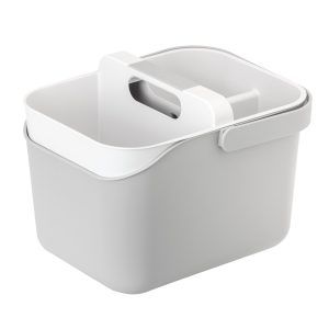 cubo de limpieza gris
