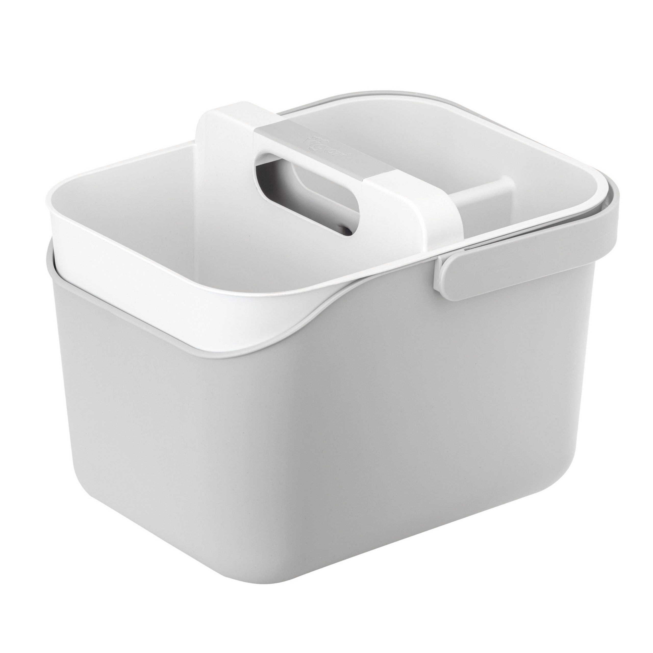 cubo de limpieza gris