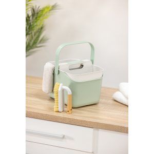 Cubo de limpieza verde