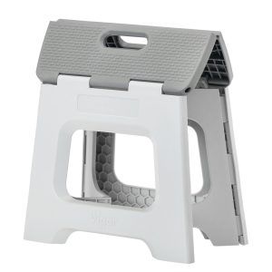 Taburete de 32 cms gris