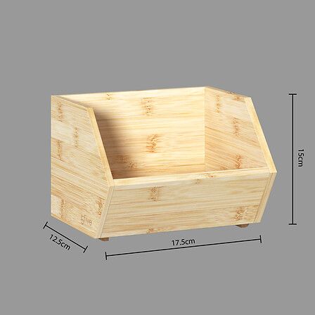 Caja de almacenamiento apilable