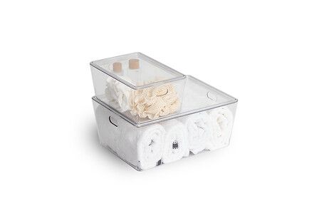 caja de almacenamiento con tapa 4L