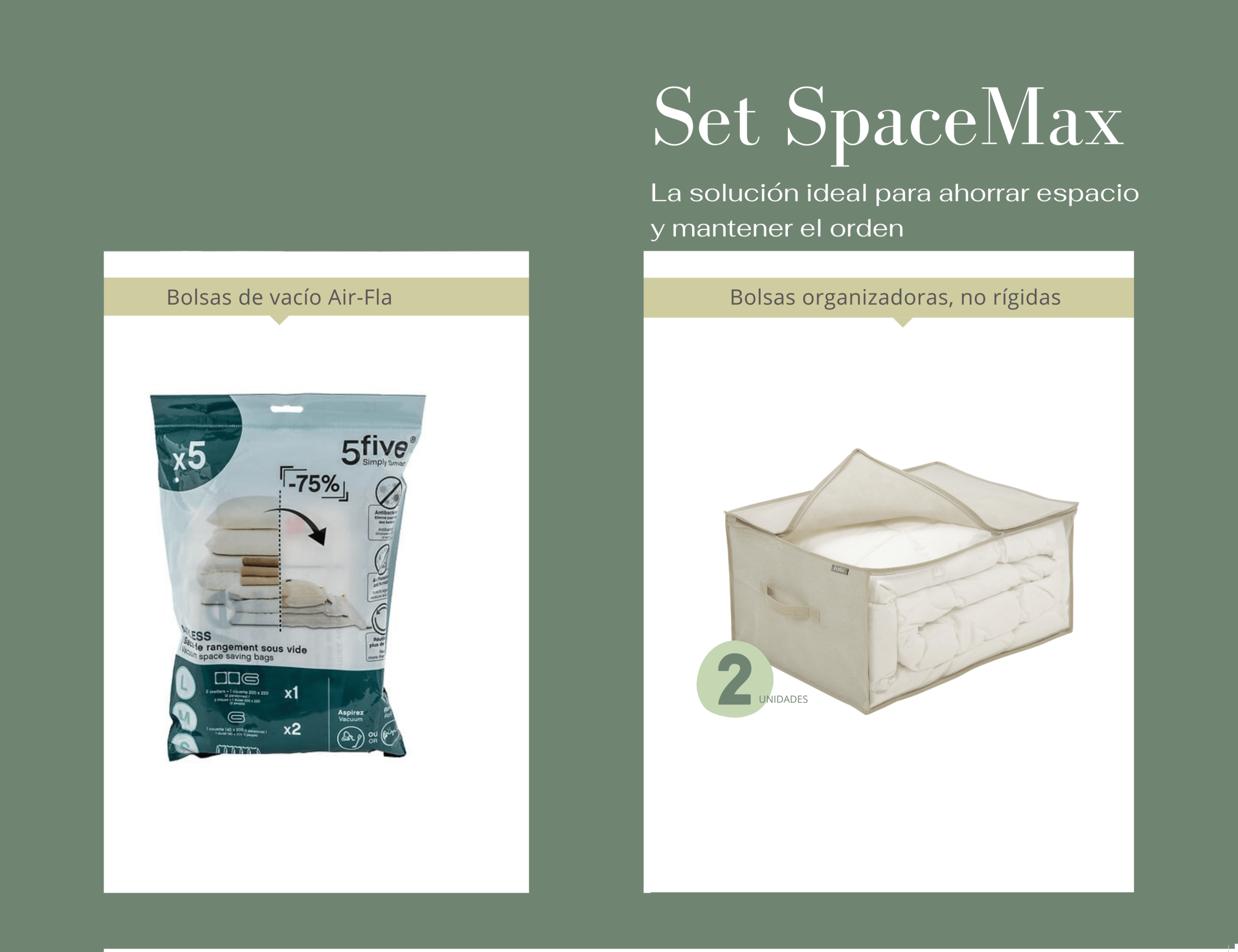 Set SpaceMax La solución ideal