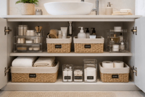 Organización del baño